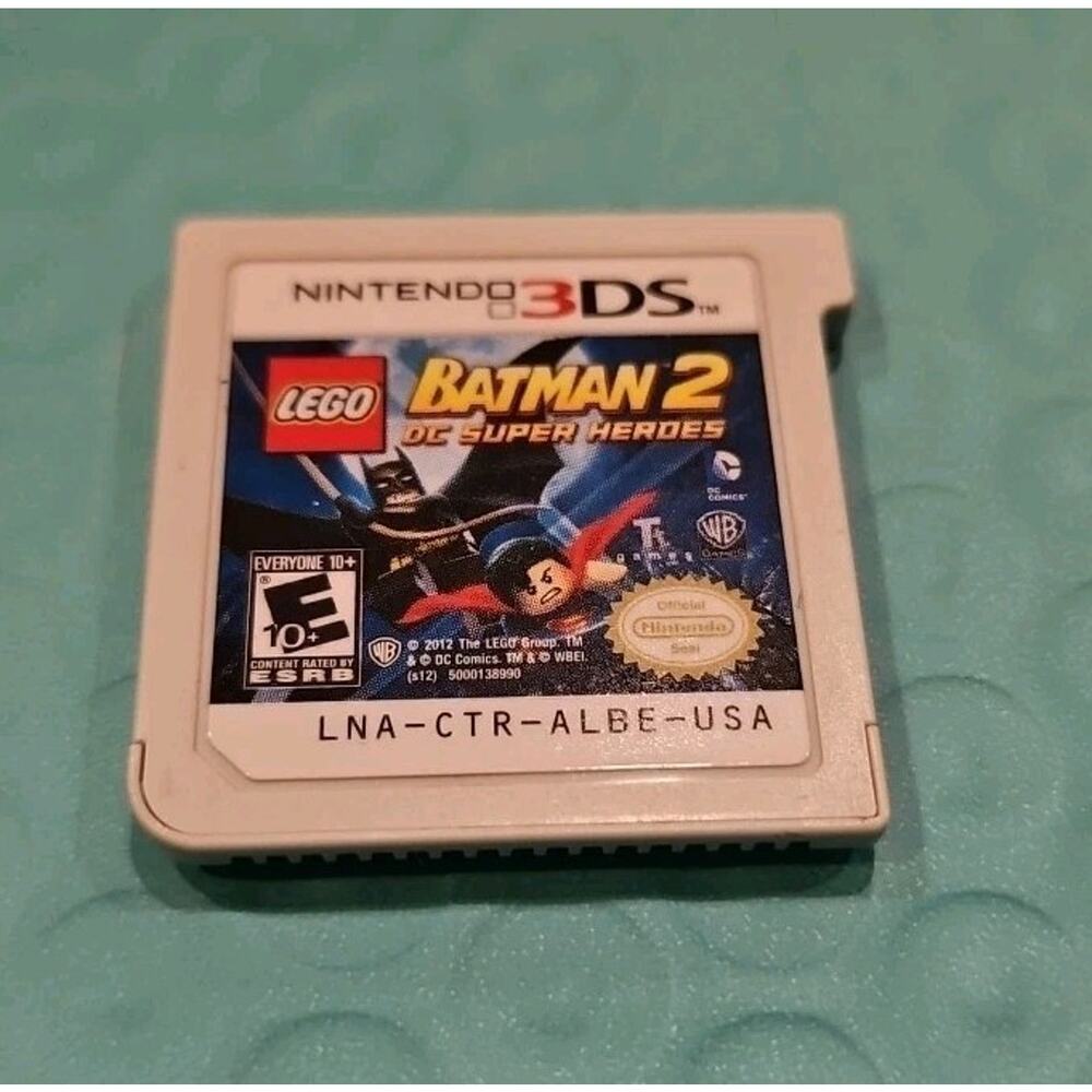 Lego Batman 2 DC Super Heroes Nintendo 3DS 2012 Cartridge Only - Tested